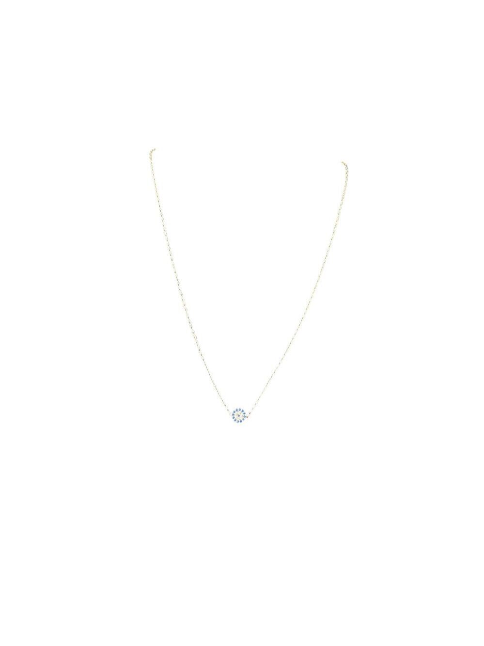 Women's Unbranded Sterling Silver Blue Silver Pendant Necklace